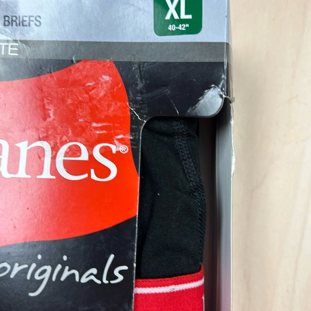 NWT 3-PK Hanes Stretch Boxer Briefs XL